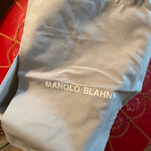 Manolo Blahnik patent leather black high heels, size 40, like new - Picture 5 of 14